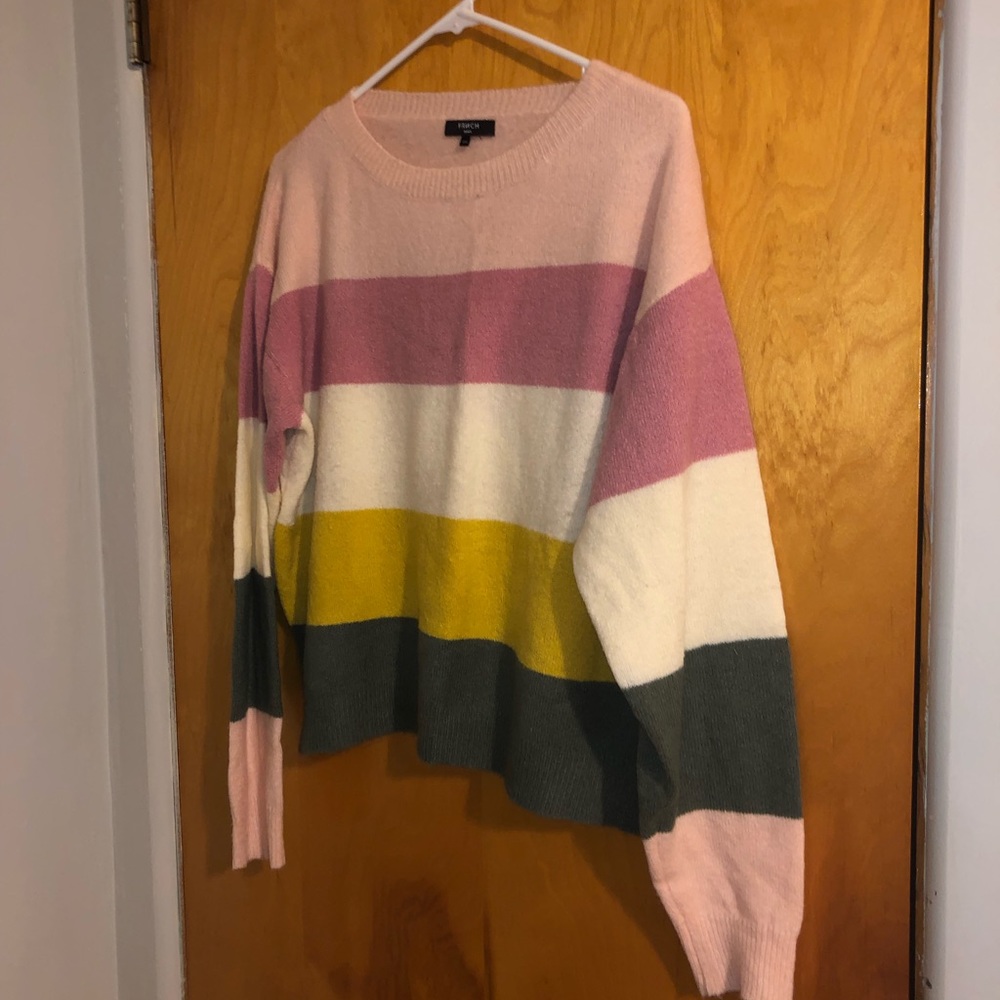 FRNCH color block sweater